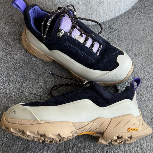 ROA SSENSE Exclusive Navy Katharina sneakers(Made in Italy) - Picture 2 of 4